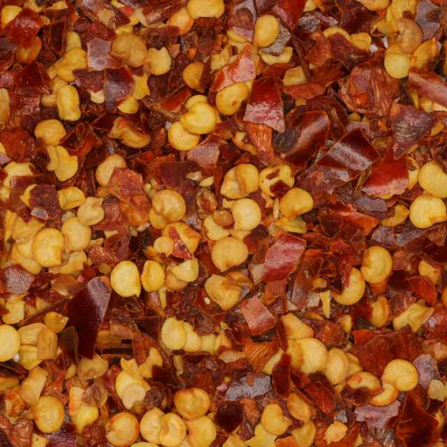 Chilipepertjes gebroken van De Theefabriek, 6x 125gr